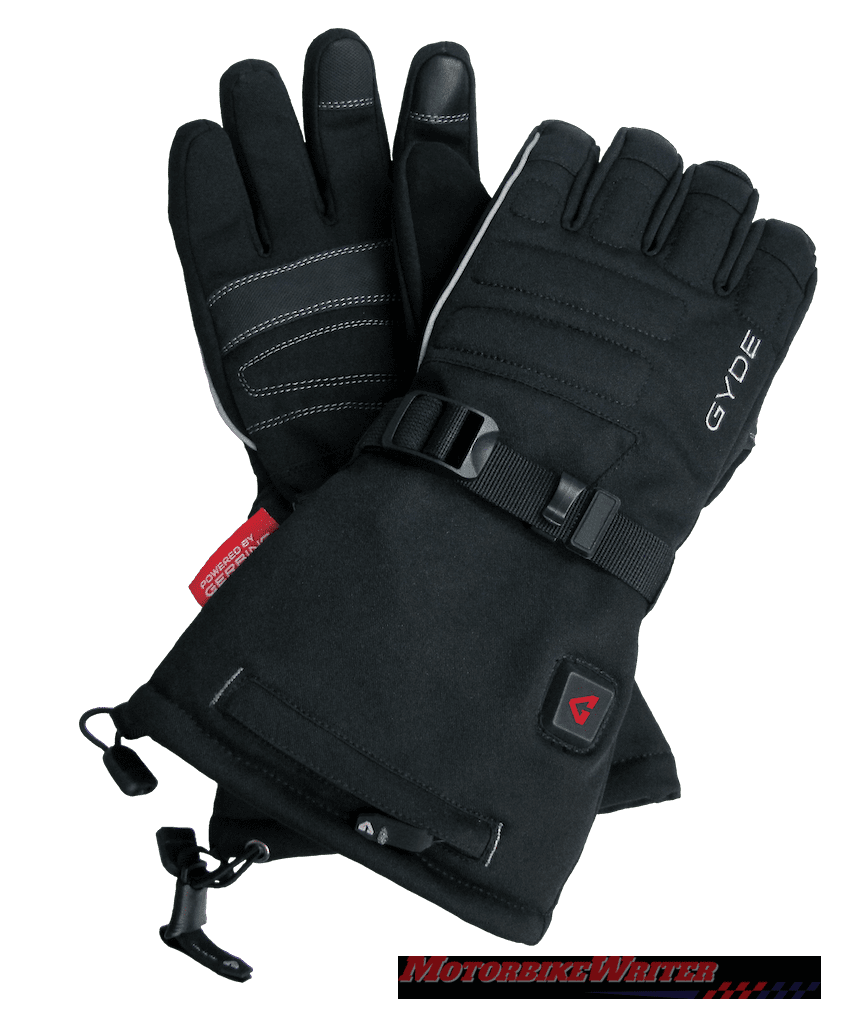 Gerbing Gyde S7 heated gloves blues