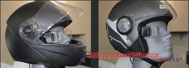 HUDWAY Sight head-up display technology helmet