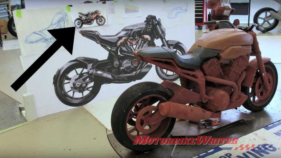 Harley VR1000 tease