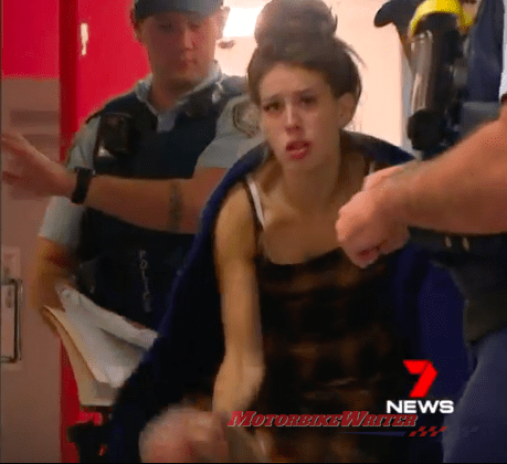 Molly Cahill hit run crash Sydney committed