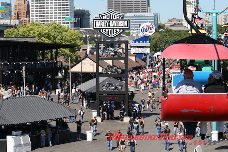 Harley-Davidson 115th anniversary 110th 105th celebrations