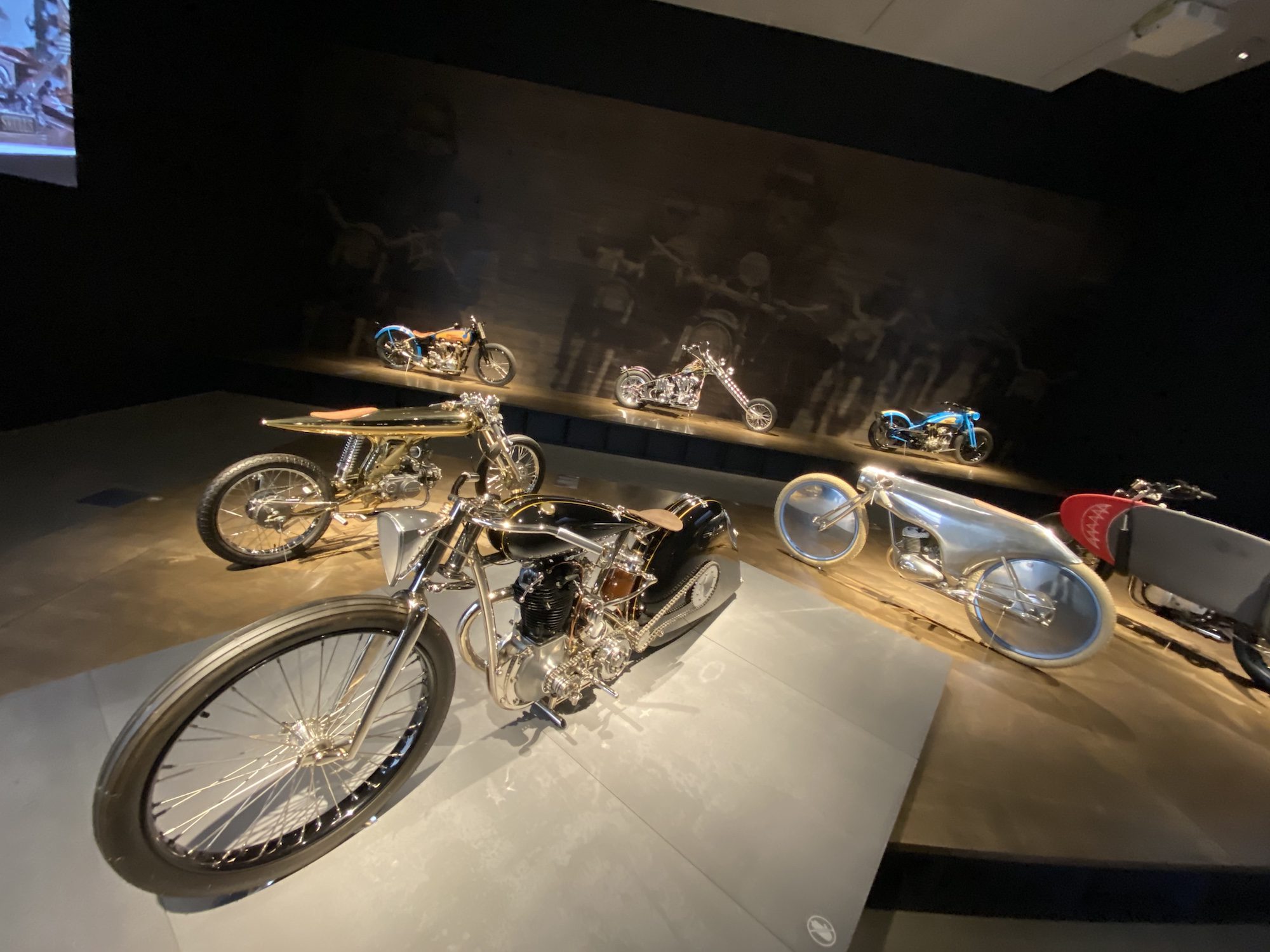 GOMA motorcycle exhibit