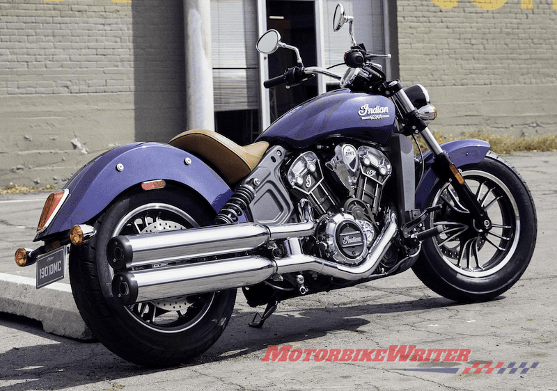 Indian Scout 2019 Indian Scout has new paint and USB