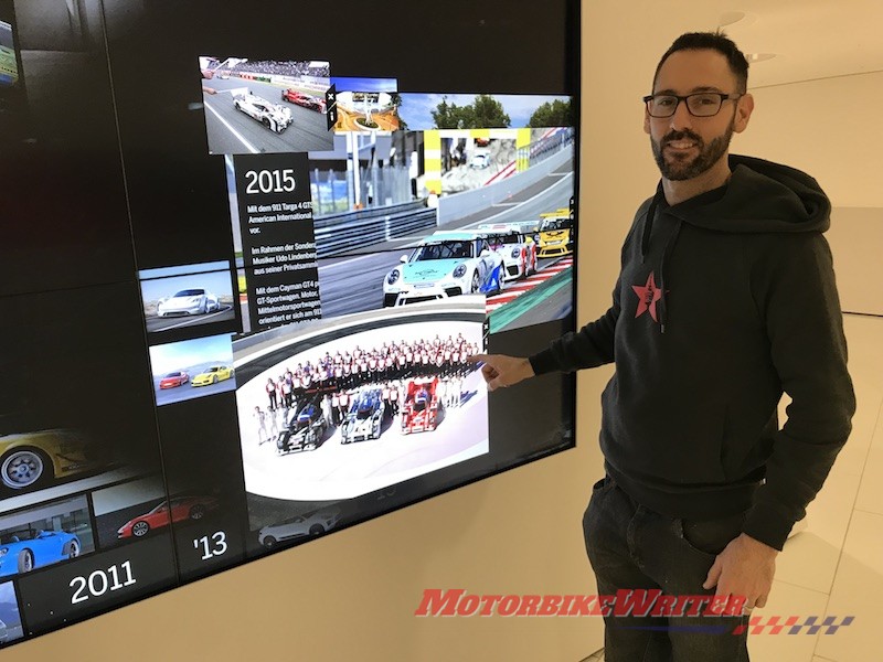 Jeromy Moore, Porsche race engineer 