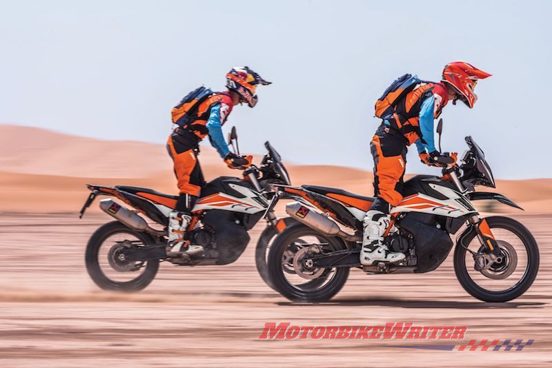 KTM 790 Adventure tip