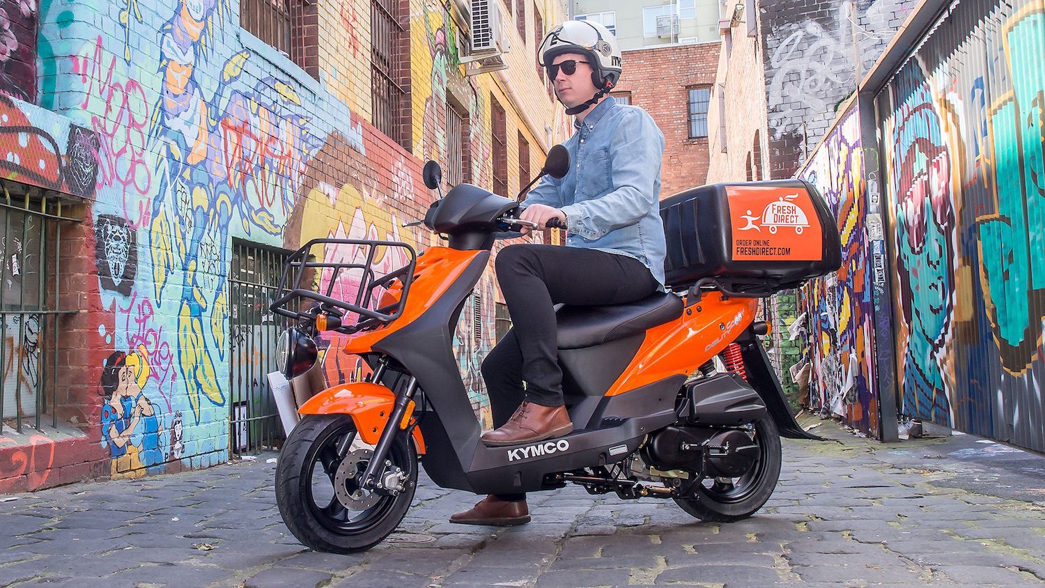 Kymco Agility Carry delivery scooter