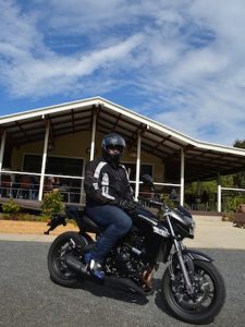 Biker roads:  The Druerys celebrate Mother's Day