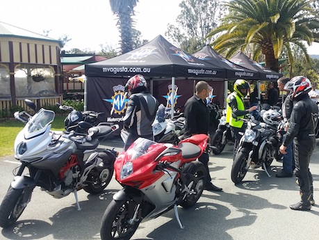 MV Agusta Riding Experience at Bearded Dragon Tavern - importer