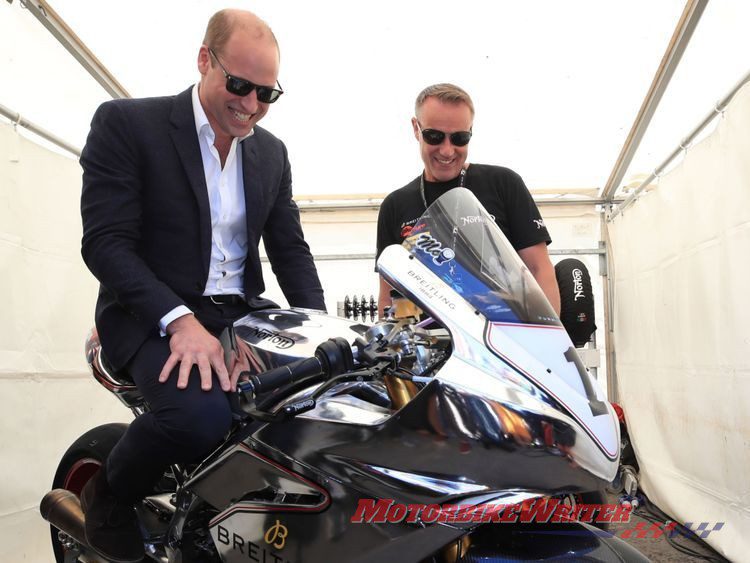 Prince William Isle of Man TT