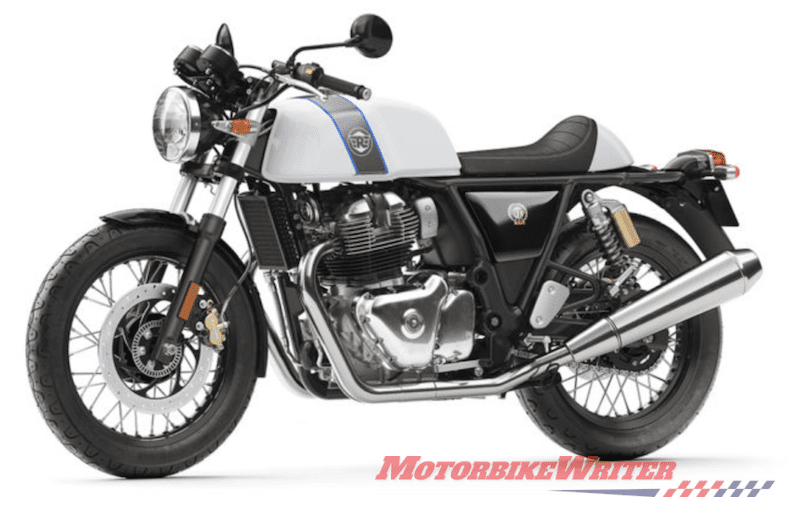 Royal Enfield has launched its 650cc twin-cylinder Interceptor naked and Continental GT cafe racer to fill a mid-weight gap