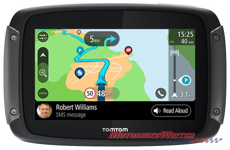 Map expert reviews TomTom Rider 550