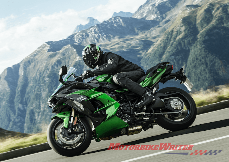 Kawasaki H2 SX SE supercharged tourer