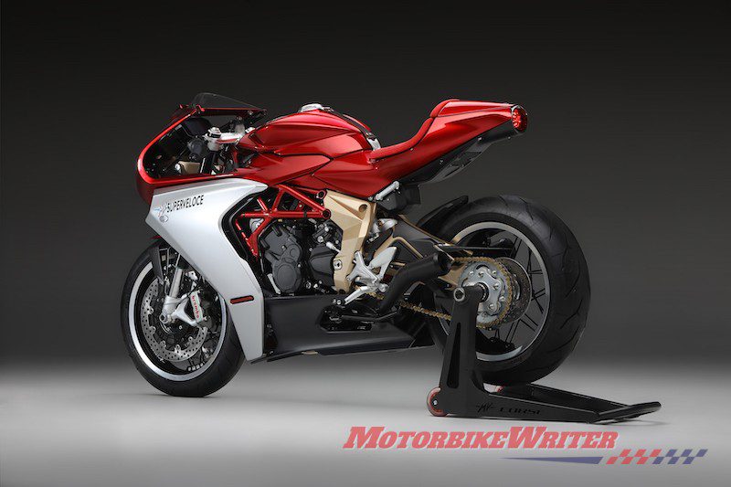 MV Agusta Superveloce Serie Oro model