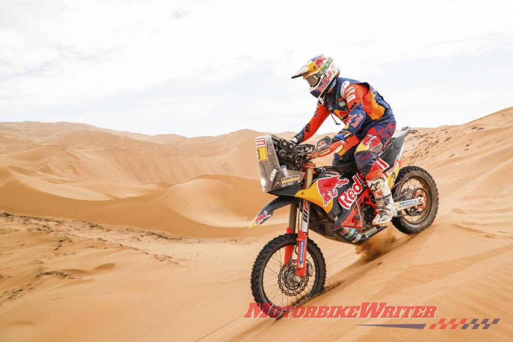 Toby Price Dakar Rally rookies