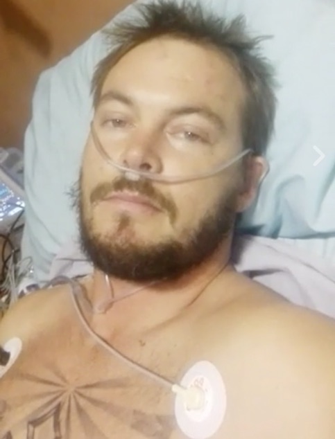 Toby Price in a Bolivian hospital after crashing out of the Dakar Rally in the fourth stage swamped