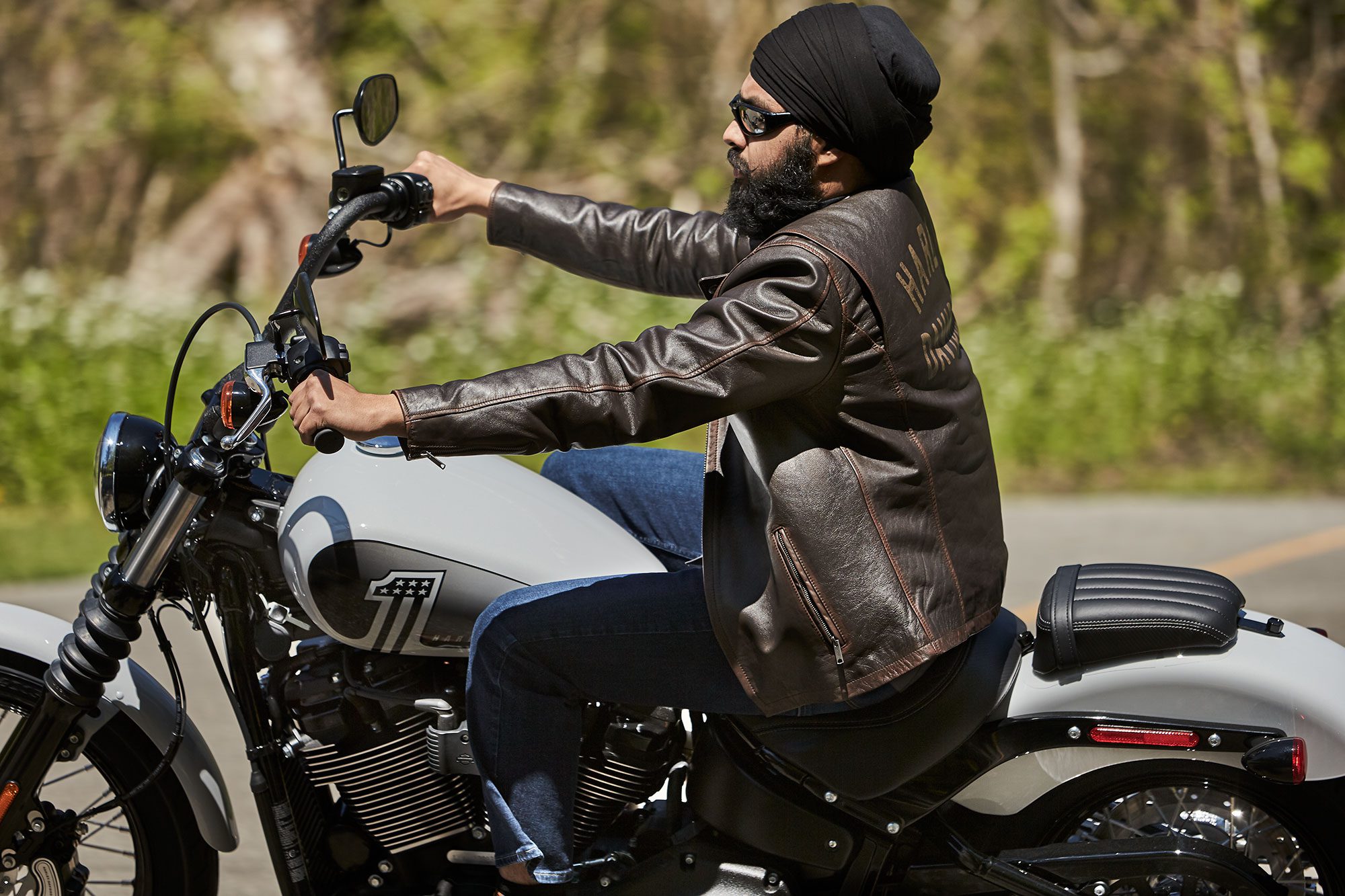 Tough Turban Sikh motorcycle helmet