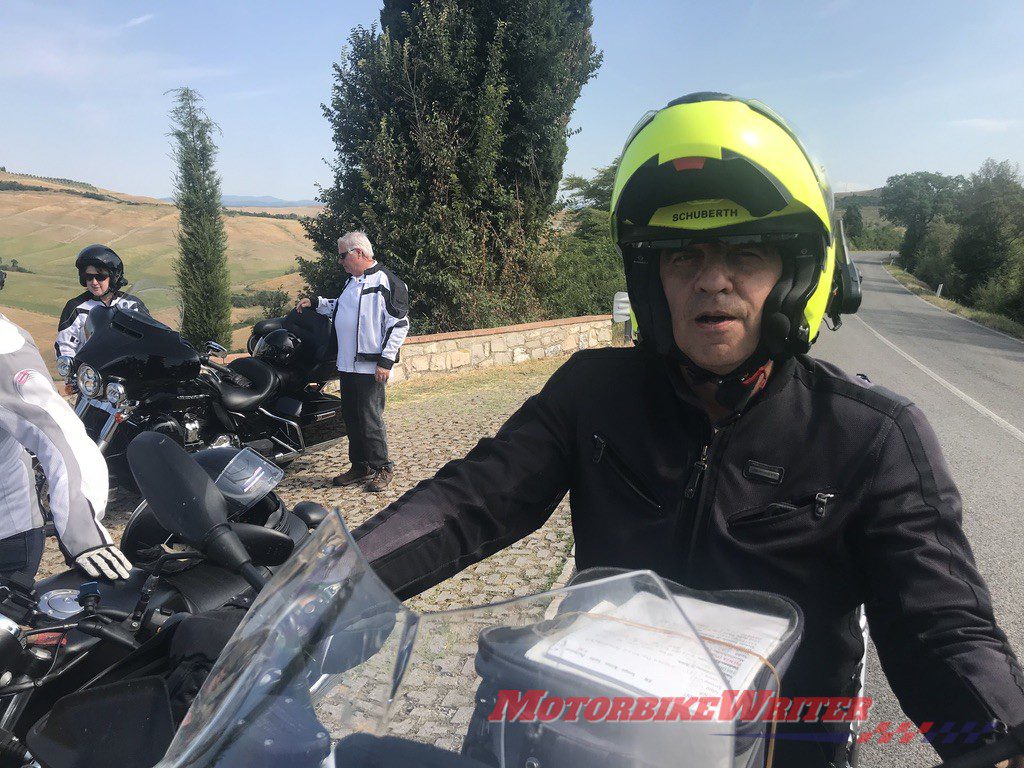 Enrico Grassi local tour guide Hear the Road Motorcycle Tours Italy