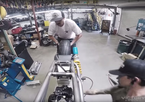 Victory Motorcycles Project 156 streetfighter