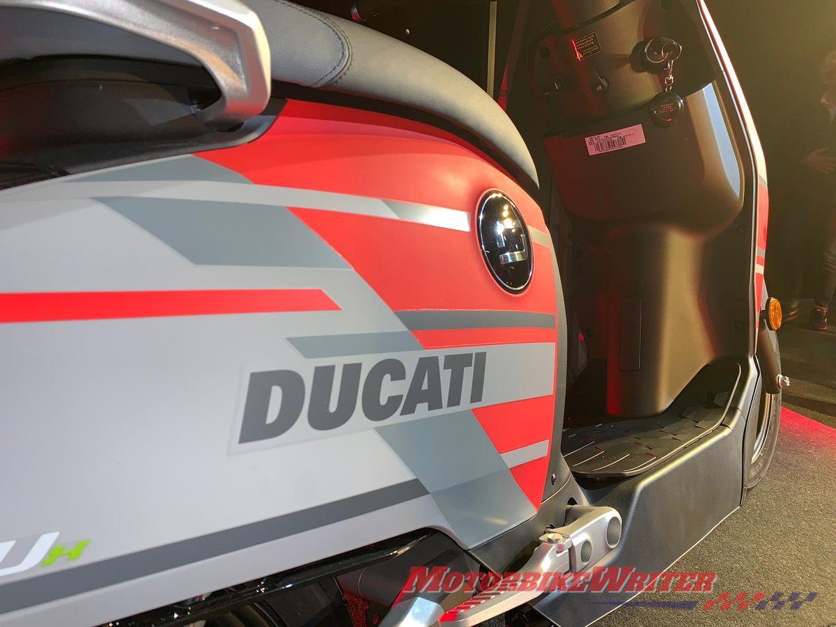 Ducati Super SOCO electric scooters