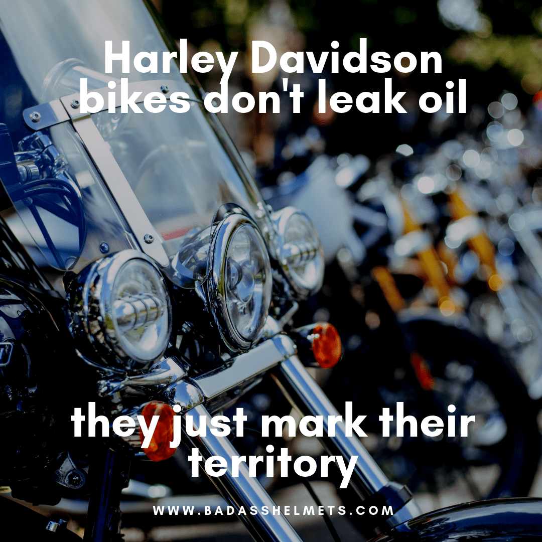 harley bikes leaking meme