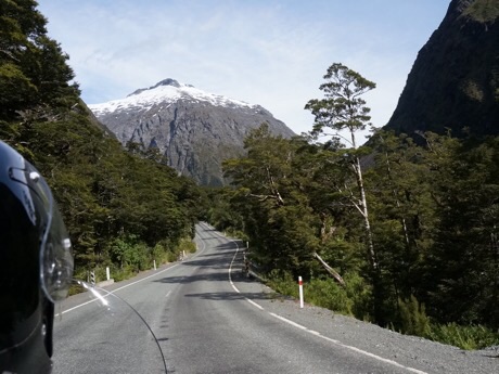The road to Milford Sound