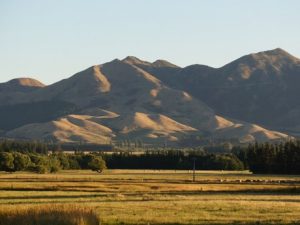 Mountains at Hanmer Springs rest day