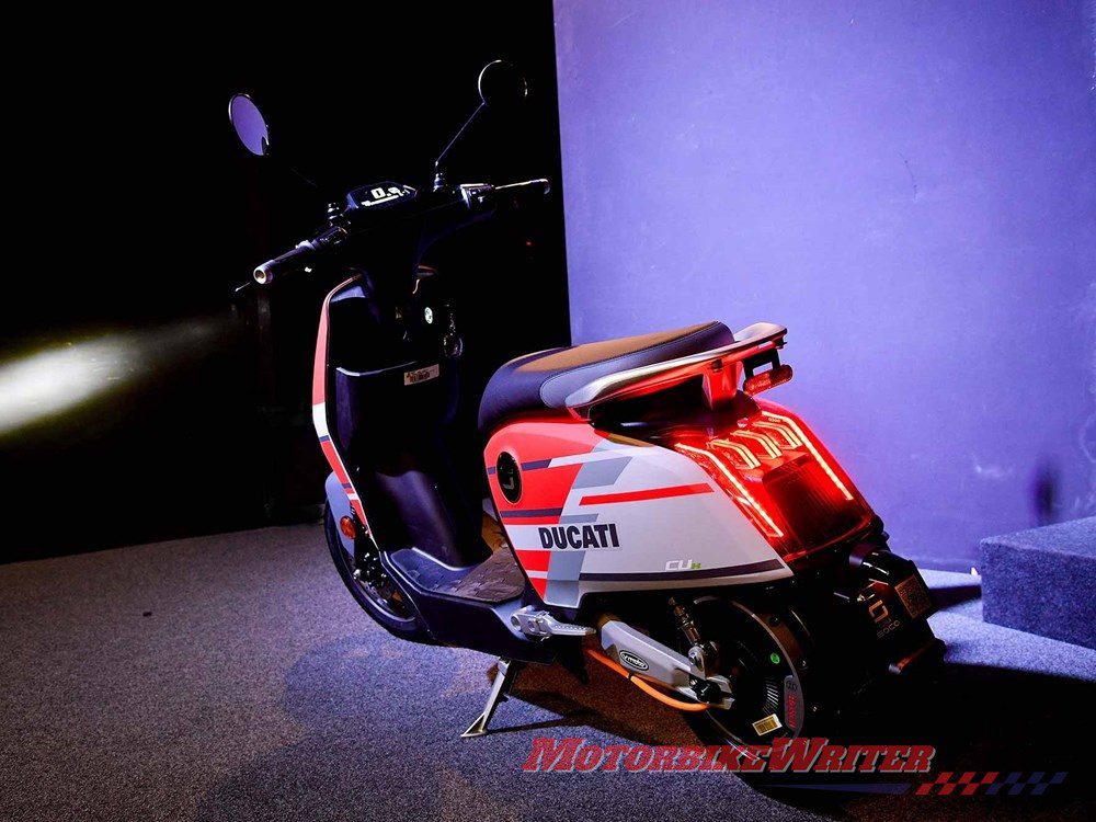 Ducati Super SOCO electric scooters $5000 spark