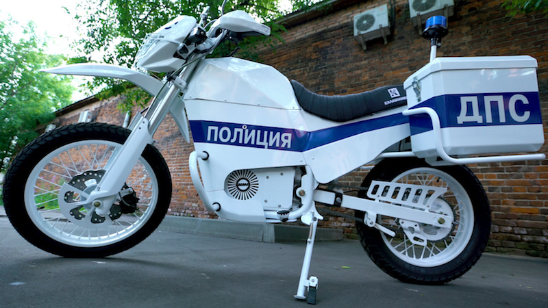 Kalashnikov electric motorcycle