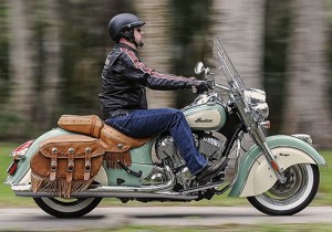 Indian Chief with two-tone paint sturgis motorcycle rally indian motorcycle