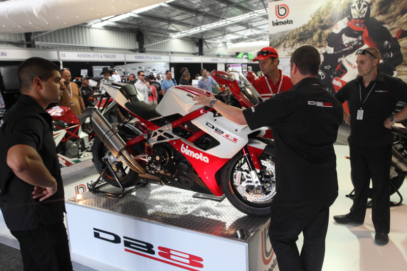 2013 MotoGP expo Bimota