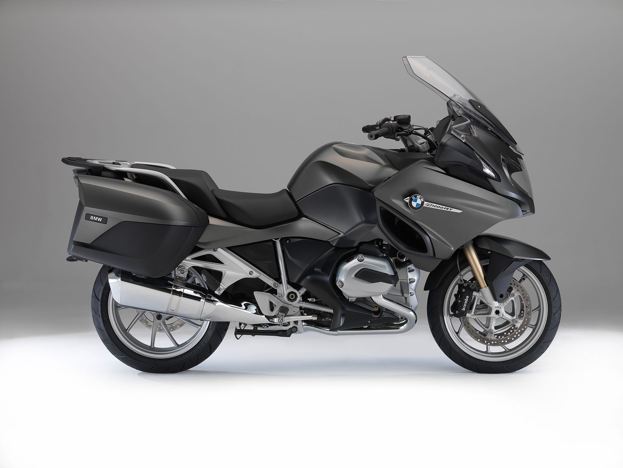 2014 BMW R1200RT Side View Studio Shot