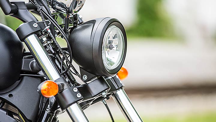 2014 Victory High Ball rounded headlight