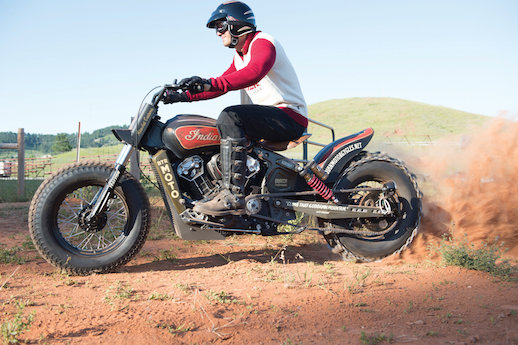 Indian Motorcycle hillclimb bike