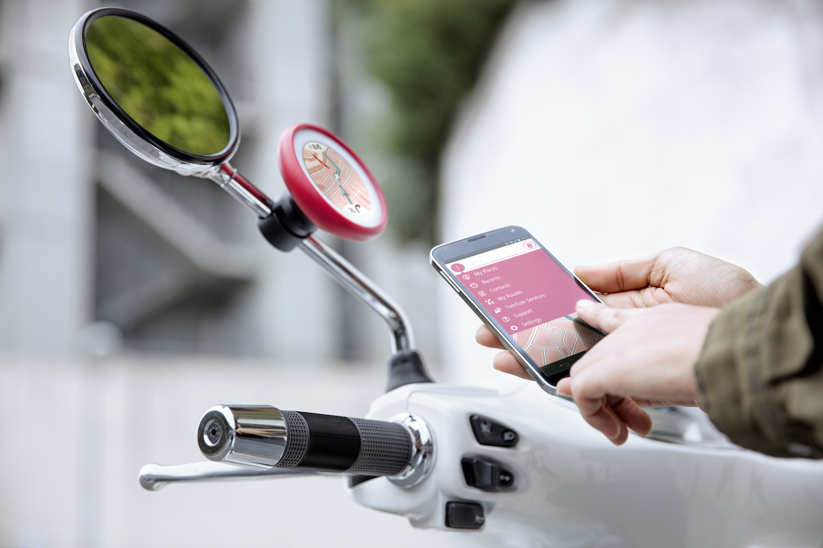 TomTom VIO scooter GPS