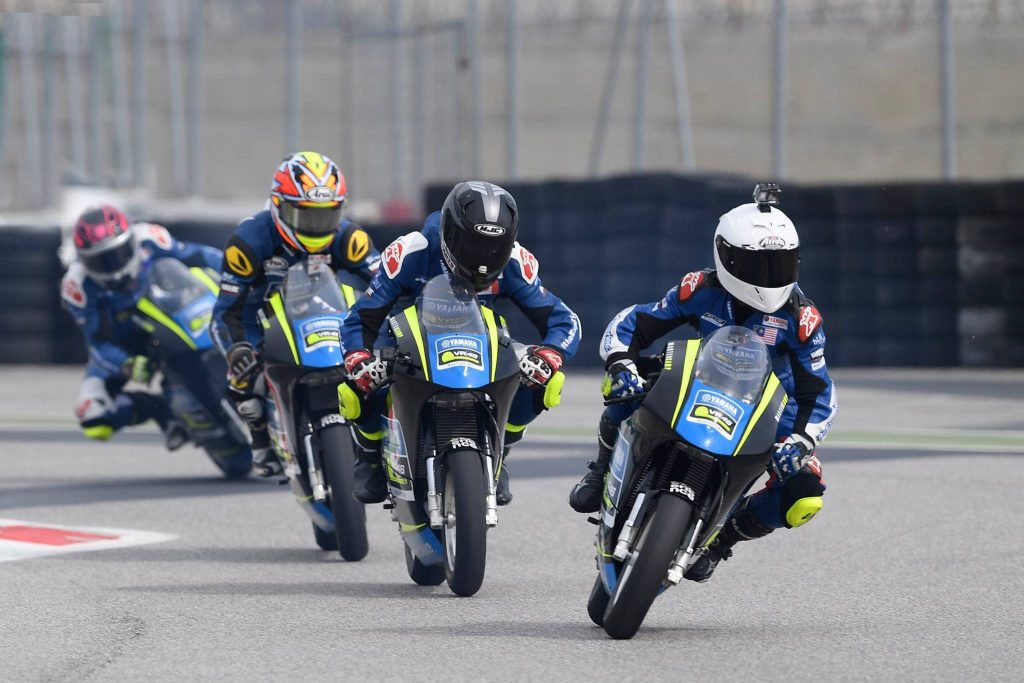 A view of the 2017 VR46 Riders Academy days