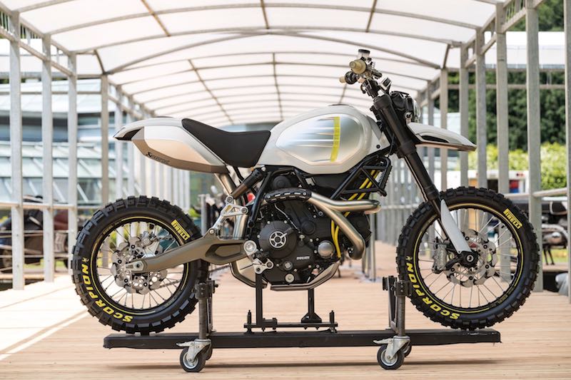 2017 Ducati Design Centre Scrambler Desert Sled Concept - Moby Dick