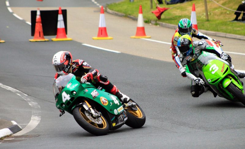 Rutter leads the Isle of Man TT lightweight race