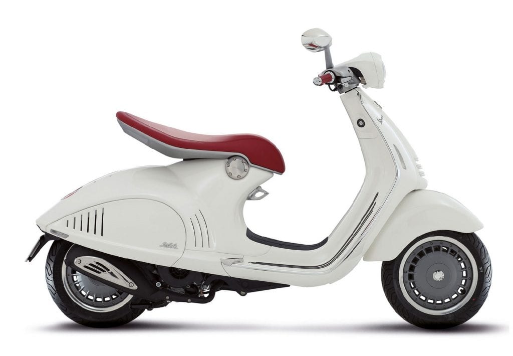 I saw a Vespa 946 Emporio Armani Scooter and want to share it with you all  