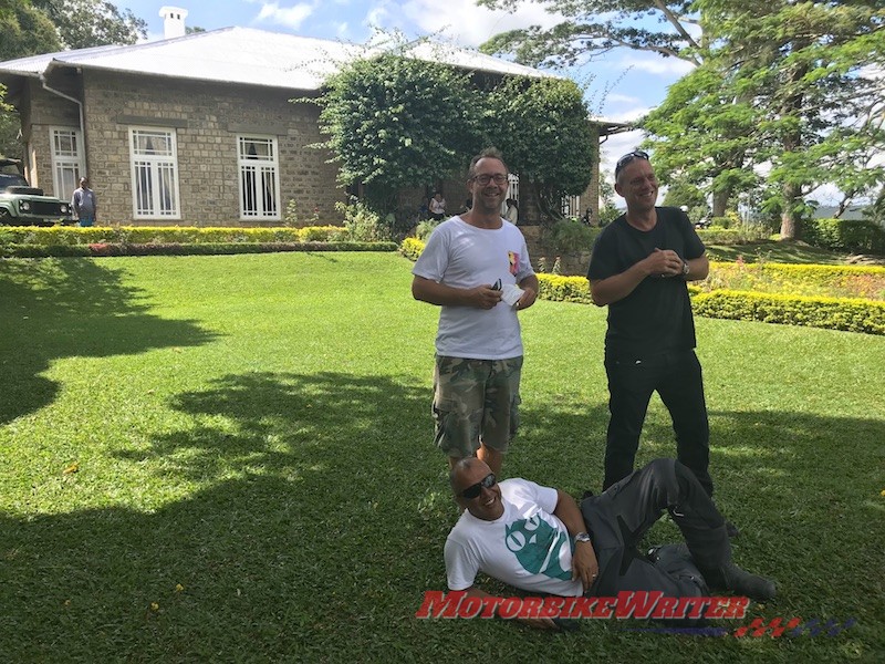 Extreme Bike Tours operators John, Ben and Souhaine Bhutan