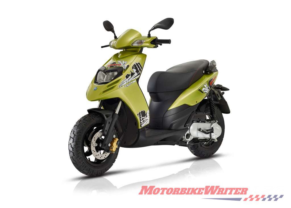 Scooters recalled over fuel starvation 2018 Piaggio Typhoon 50