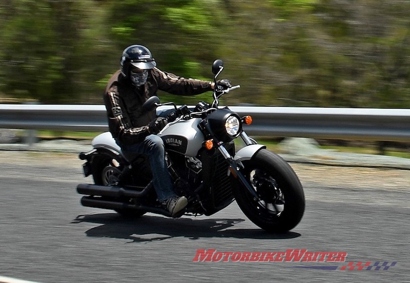 Indian Scout Bobber less is more