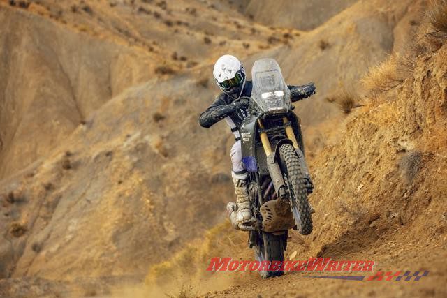 Yamaha Ténéré 700 adventure prototype season