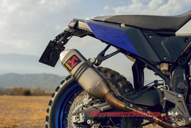 Yamaha Ténéré 700 adventure prototype