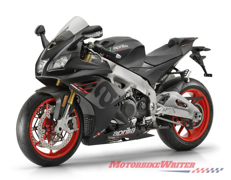 2019 Aprilia RSV4 RR updates