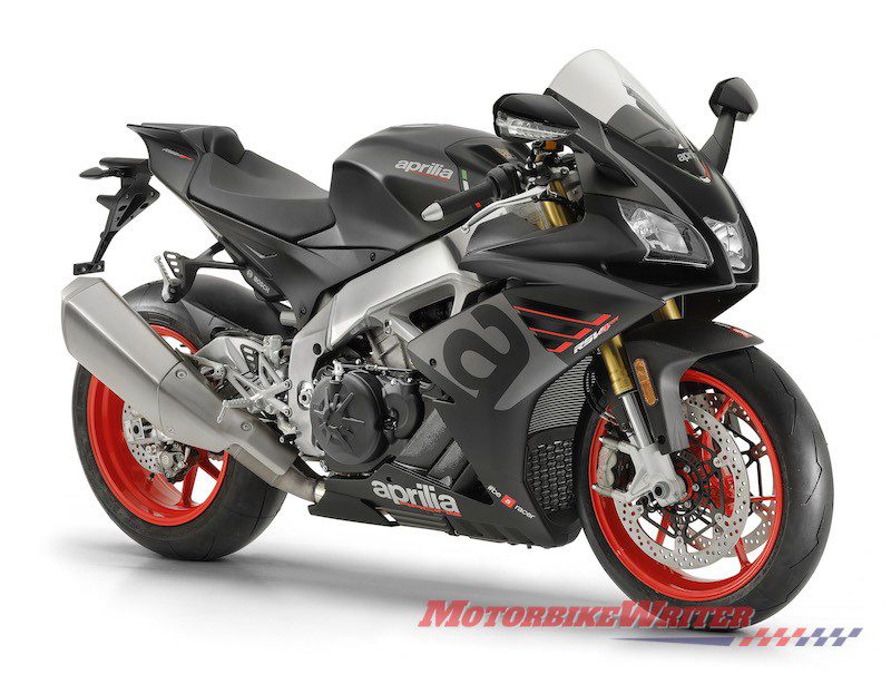 2019 Aprilia RSV4 RR updates