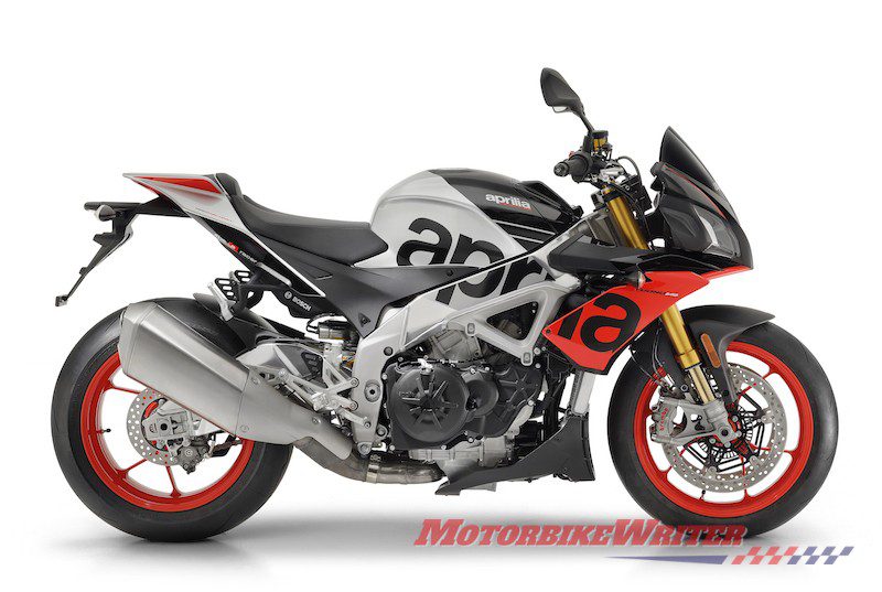 2019 Aprilia Tuono V4 1100 Factory updates