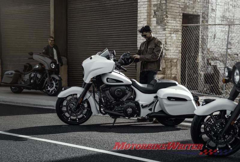 2019 Indian Chieftains are streamlined