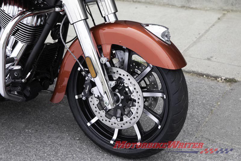 2019 Indian Chieftains are streamlined