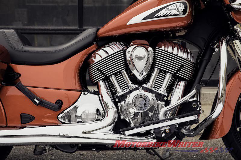 2019 Indian Chieftains are streamlined