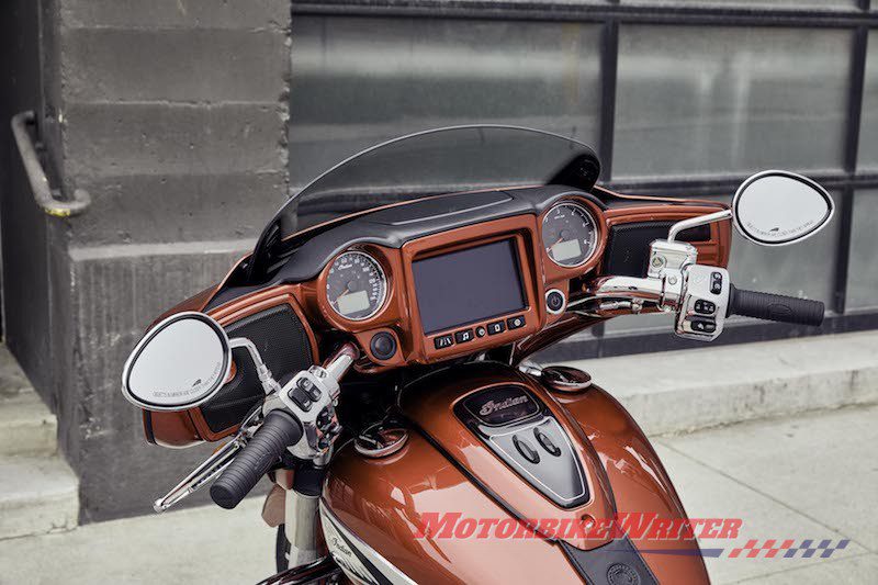 2019 Indian Chieftains are streamlined